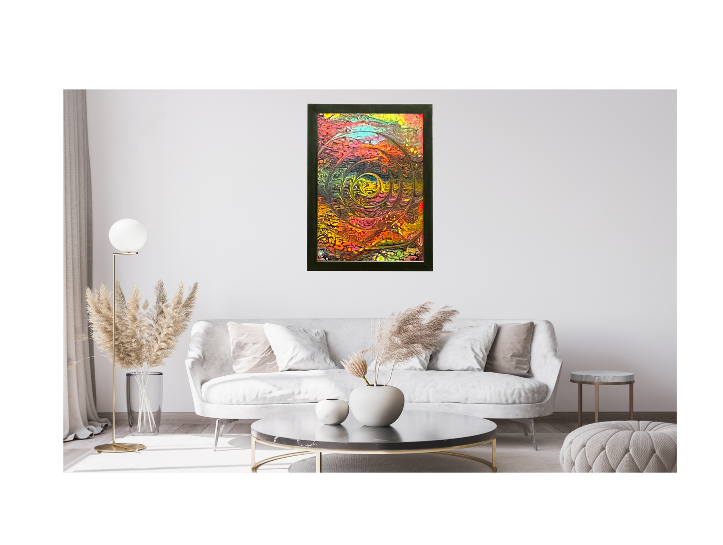 Chromatic Vortex - Canvas