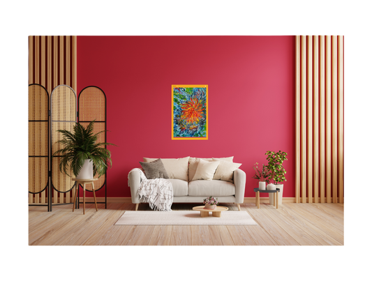 Fire IN Ice - Canvas